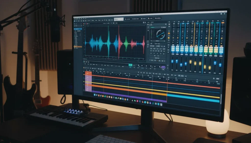 DAW software interface