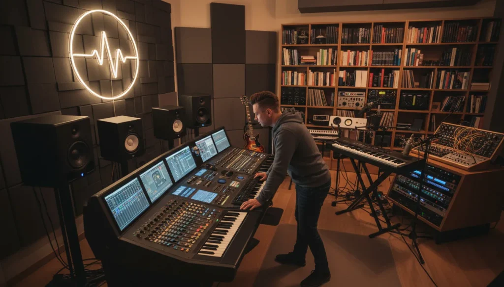 indspille musik studie