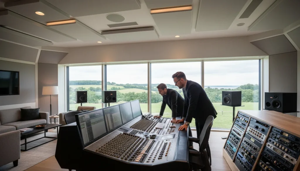 indspilningsstudie nær KBH