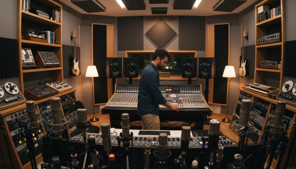 professionel musikindspilning