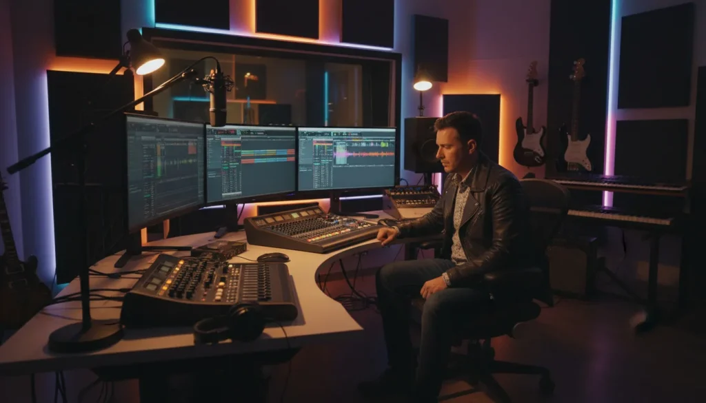 professionelt lydstudie