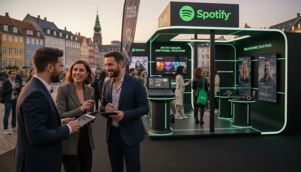 udgive sang Spotify Danmark